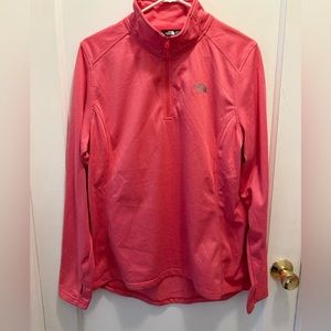 The North Face Womans Size XL 1/4 zip pullover performance top